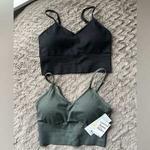 Zella day (Nordstrom rack) ribbed padded sports bras